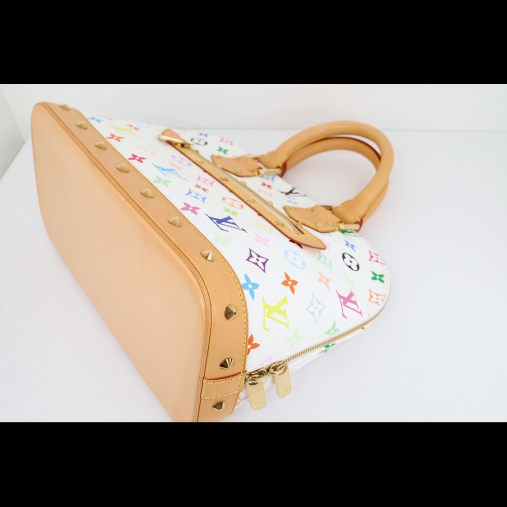 💔SOLD💔 Louis Vuitton Multicolor Alma PM Tote Bag - Picture 13 of 16